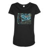 starry wars Maternity Scoop Neck T-shirt