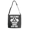this is what an amazing auntie looks like Adjustable Strap Totes