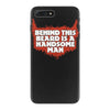 behind beard is a handsome man iPhone 7 Plus Case