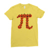pumpkin pi Ladies Fitted T-Shirt