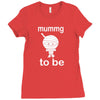 mummy to be Ladies Fitted T-Shirt