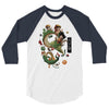 dragon freedom 3/4 Sleeve Shirt