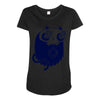 crystal seer Maternity Scoop Neck T-shirt