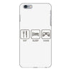 eat,sleep,game iPhone 6 Plus/6s Plus Case