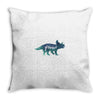 Prince Dinosaur Throw Pillow