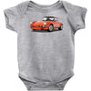 red car Baby Onesie