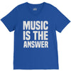 music is the answer V-Neck Tee
