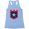 land of the free1 Racerback Tank