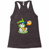 rufu  the green wolf Racerback Tank