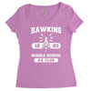 hawking av club middle school Women's Triblend Scoop T-shirt