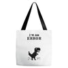 I'm an Error Tote Bags