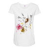 saitama Maternity Scoop Neck T-shirt