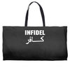 infidel t shirt  english retro cool Weekender Totes
