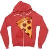 pizza my life Zipper Hoodie