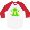 frog cute 3/4 Sleeve Shirt