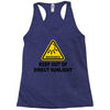 keep out of direct sunlight Racerback Tank