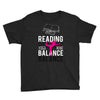 Reading Yoga Wine Balance Youth Tee