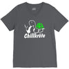 chillkr&ouml;te  fun kult shit bong marihuana joint smoke weed punk gras V-Neck Tee