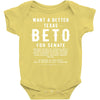 want a better texas Baby Bodysuit