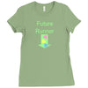 future runner Ladies Fitted T-Shirt