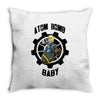 atomic bomb baby Throw Pillow