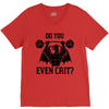 ancient swole'd dragon (black) V-Neck Tee