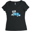 beware of cerberus Women's Triblend Scoop T-shirt