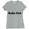Radio Club logo Ladies Fitted T-Shirt