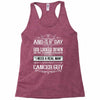 And 8th Day God Look Down So God Made A Cancer Guy Racerback Tank
