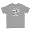 a turtle made it to the water Youth Tee
