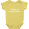 i can be bribed with video games. Baby Bodysuit