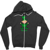 irish name Zipper Hoodie