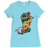 pizza and ranch Ladies Fitted T-Shirt
