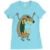 monster (2) Ladies Fitted T-Shirt