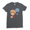 hot bear balloon Ladies Fitted T-Shirt