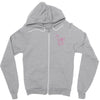 erica costell goat pocket Zipper Hoodie