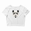 panda trooper Crop Top