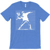 with banksy flower bomb print T-Shirt