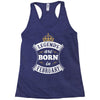 Legends Are Born In February Racerback Tank