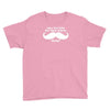 am i too late for that mustache thing Youth Tee