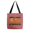 life's a game basketball Tote Bags
