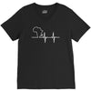 my heart pumps africa V-Neck Tee