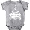 I Am Boxer Actually In A Very Commited Relationship Baby Onesie