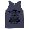 Super Cool Stepmom Of A Freaking Awesome Granddaughter Tank Top