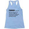 Feminism Noun Racerback Tank