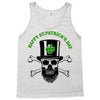happy saint patrick day skull Tank Top