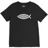 darwin fish   nonsense V-Neck Tee