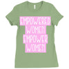 empowered women 2 Ladies Fitted T-Shirt