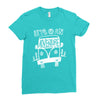 let's go an adventure (for dark color) Ladies Fitted T-Shirt