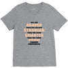 Braver Stronger Smarter Uterine Cancer Awareness V-Neck Tee